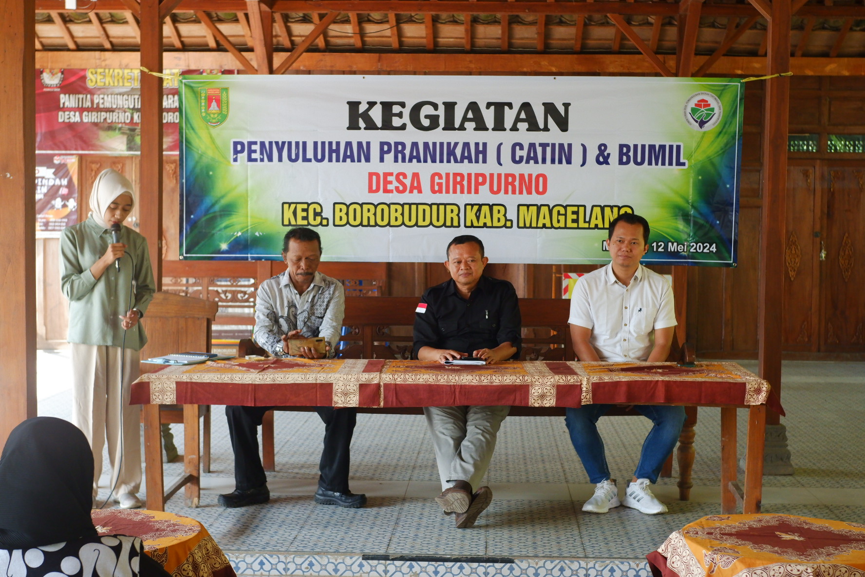 Geber Penurunan stunting di Desa Dampingan, BKD Provinsi Jawa Tengah gelar penyuluhan bagi Calon Pengantin dan Ibu Hamil