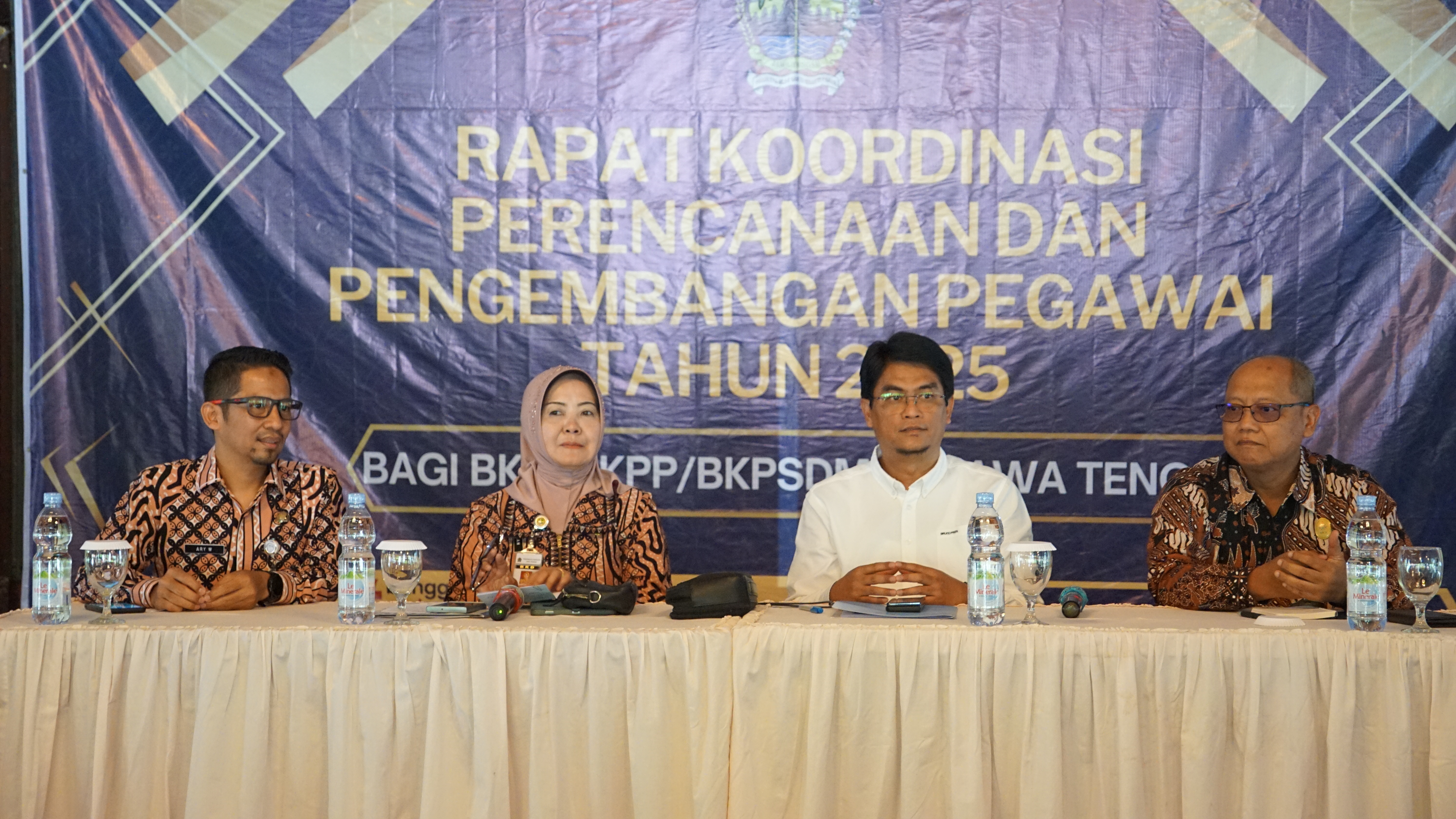 BKD Provinsi Jawa Tengah Mengadakan Rapat Koordinasi Perencanaan dan Pengembangan Pegawai Bagi BKD/BKPP/BKPSDM Se-Jawa Tengah