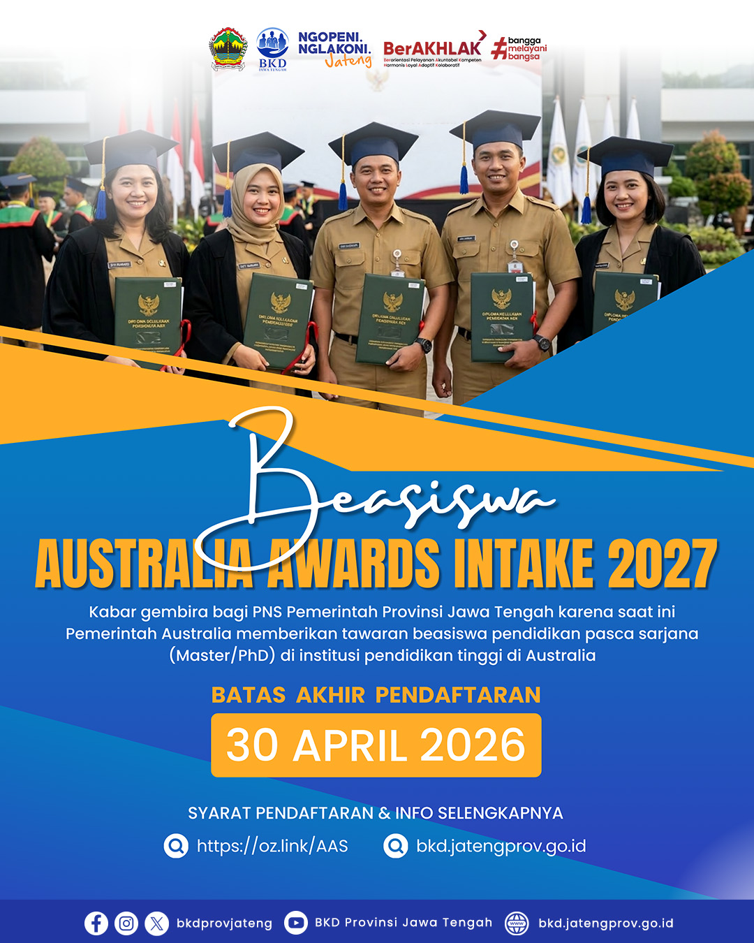 Program Beasiswa Australia Awards Intake 2027