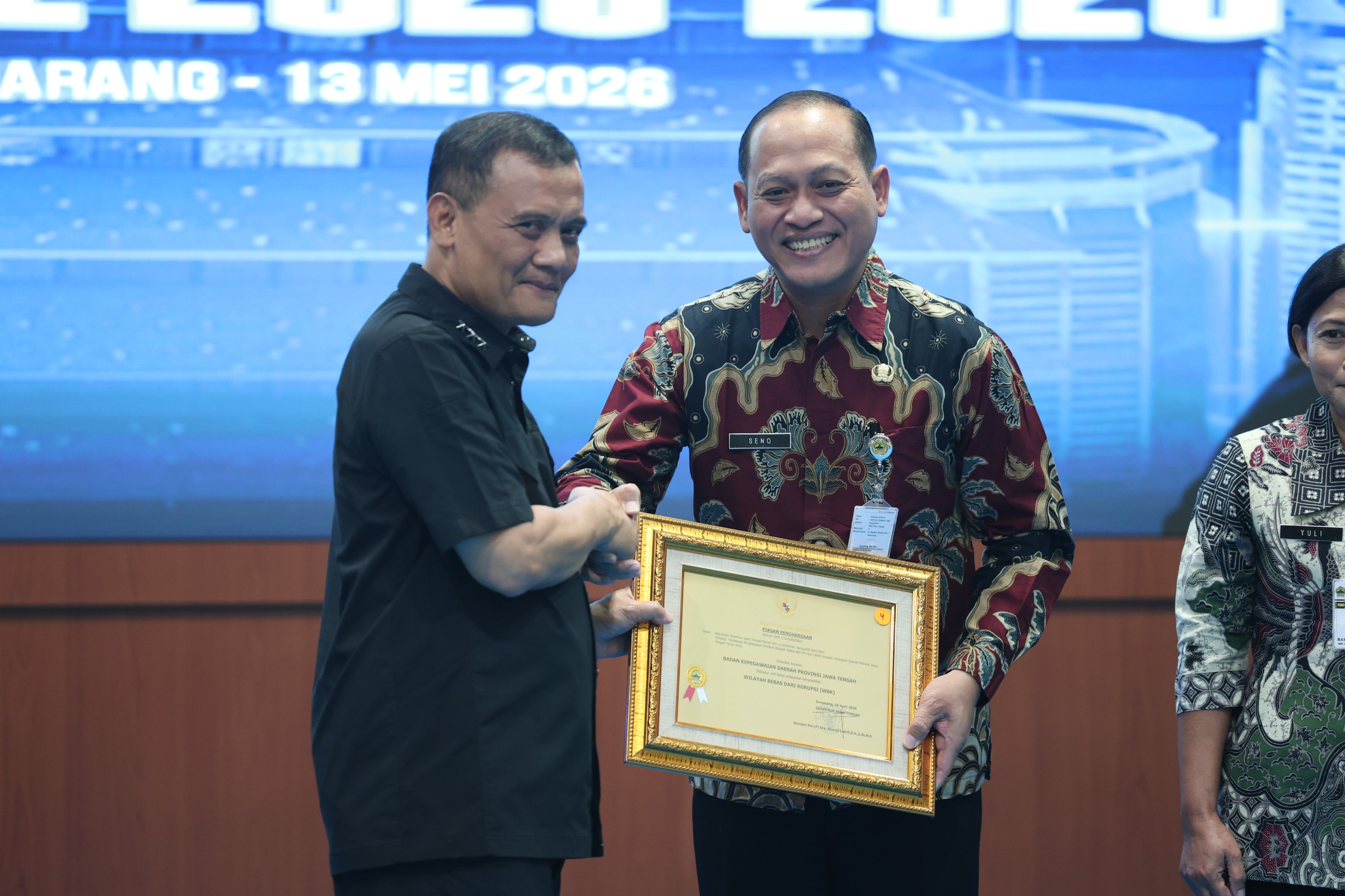 Penghargaan WBK Jadi Motivasi BKD Provinsi Jawa Tengah Tingkatkan Pelayanan Publik